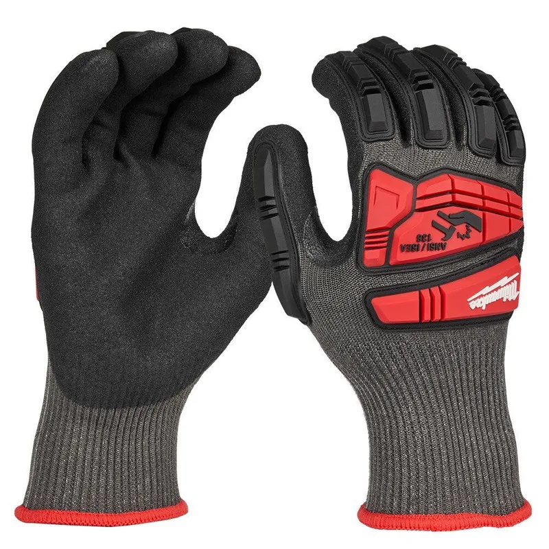 Milwaukee Impact Cut 5 Nitrile Dip Glove - M