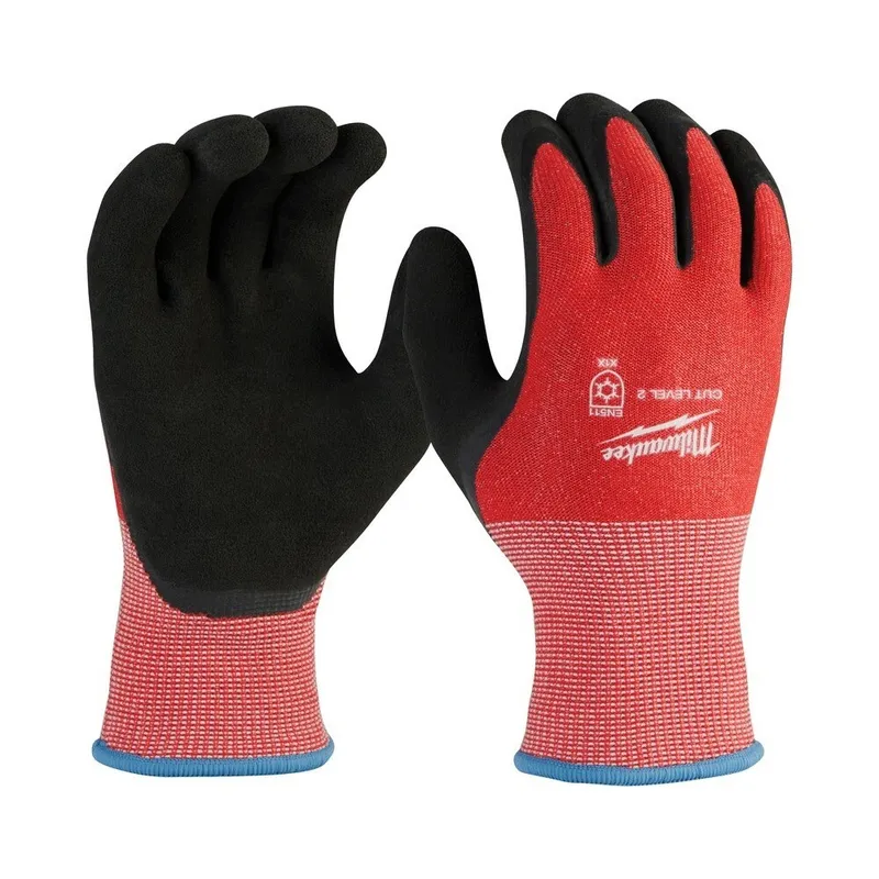 Milwaukee Cut Level 2 Winter Dipped Gloves - S