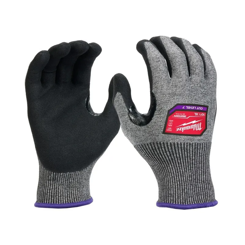 Milwaukee Cut Level 7 High-Dexterity Nitrile Dipped Gloves - XL