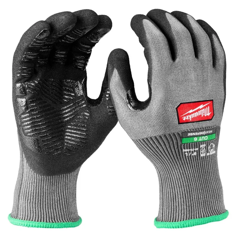 Milwaukee Cut Level 6 High Dexterity Nitrile Dipped Gloves XL