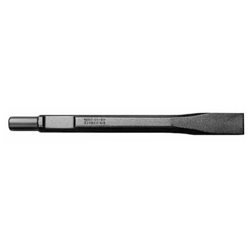 Milwaukee Spline / Round Hex 1" X 12" Flat Chisel