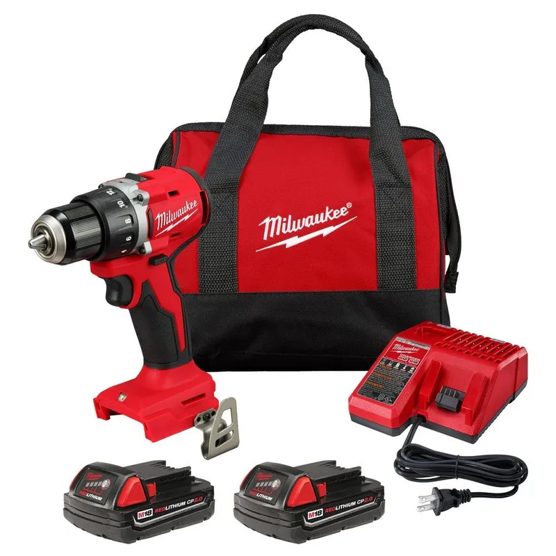 Milwaukee M18 Compact Brushless 1/2" Drill/Driver Kit