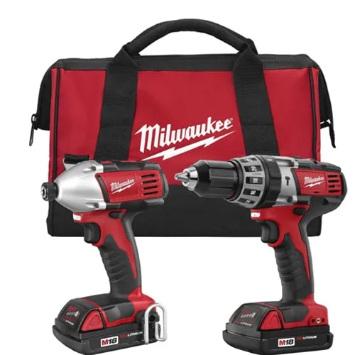 Milwaukee M18 Cordless LITHIUM-ION 2-Tool Combo Kit