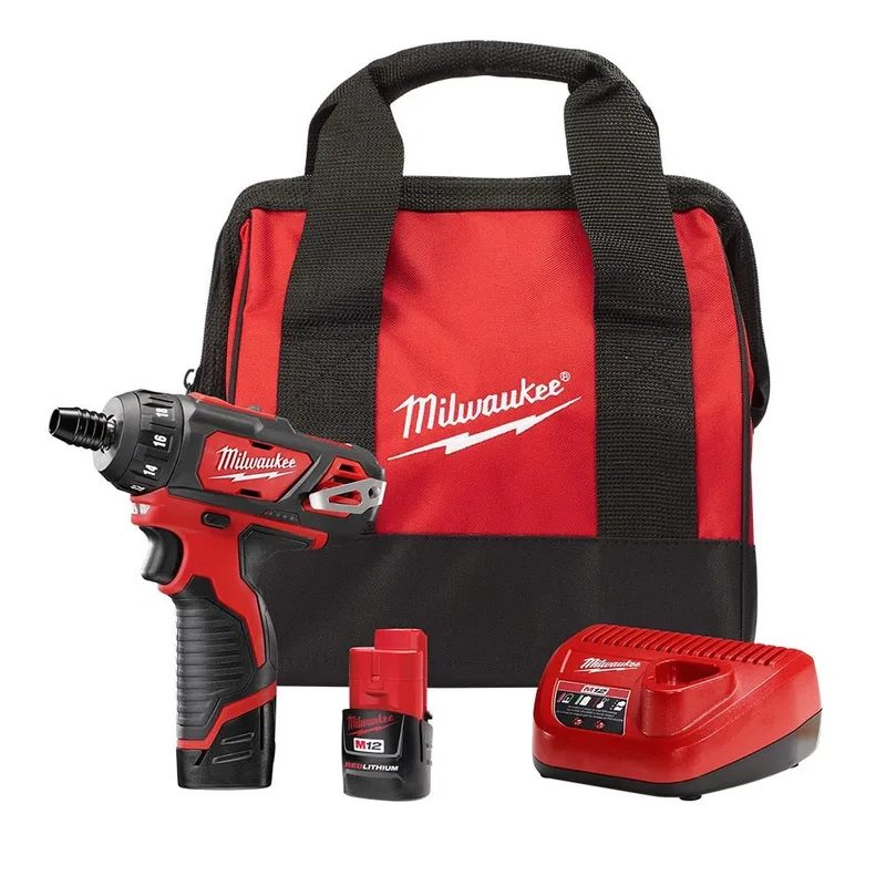 M12 1/4 INCH HEX 2 SPEED SCREWDRIVER KIT