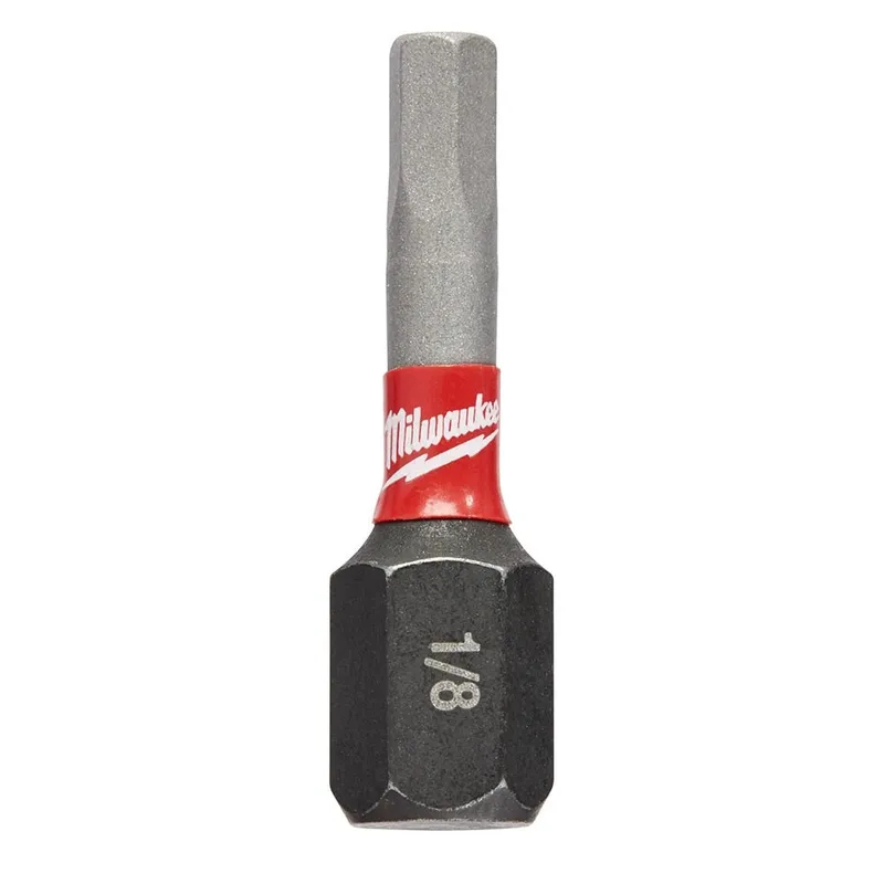 Milwaukee SHOCKWAVE Impact Hex 1/8 in. Insert Bit