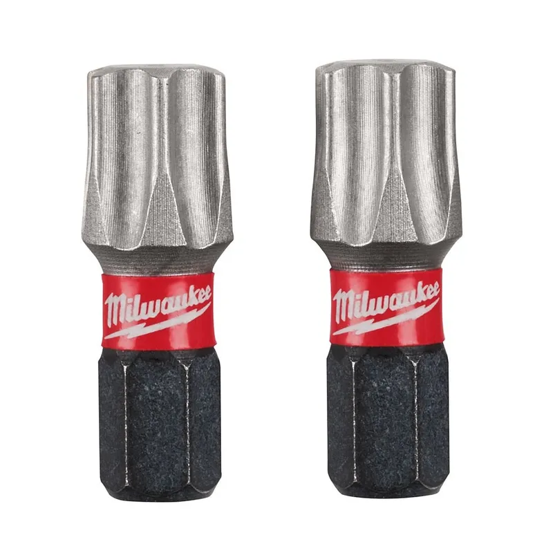 Milwaukee SHOCKWAVE 1 in.Torx T50 Impact Bit (2 Pack)