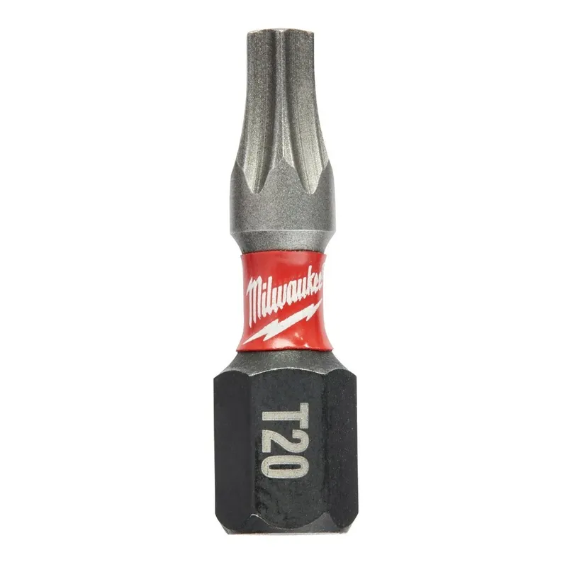 Milwaukee SHOCKWAVE Impact Torx T20 Insert Bits (25 Pack)