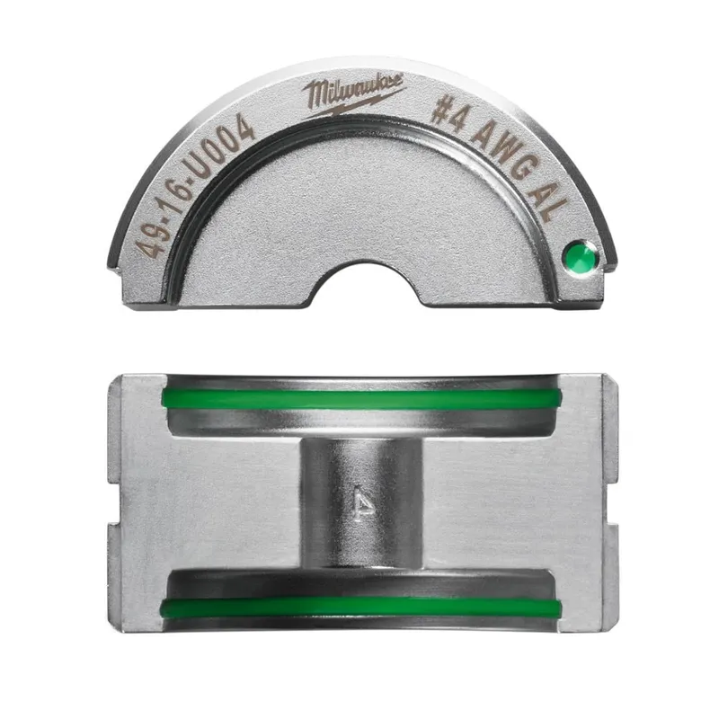 Milwaukee #4 Aluminum U Style Die