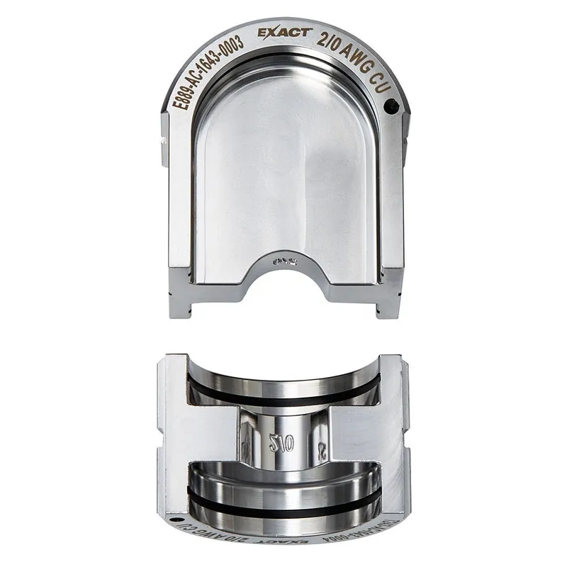 Milwaukee EXACT 2/0 AWG Copper 12 Ton U-Style Crimping Die