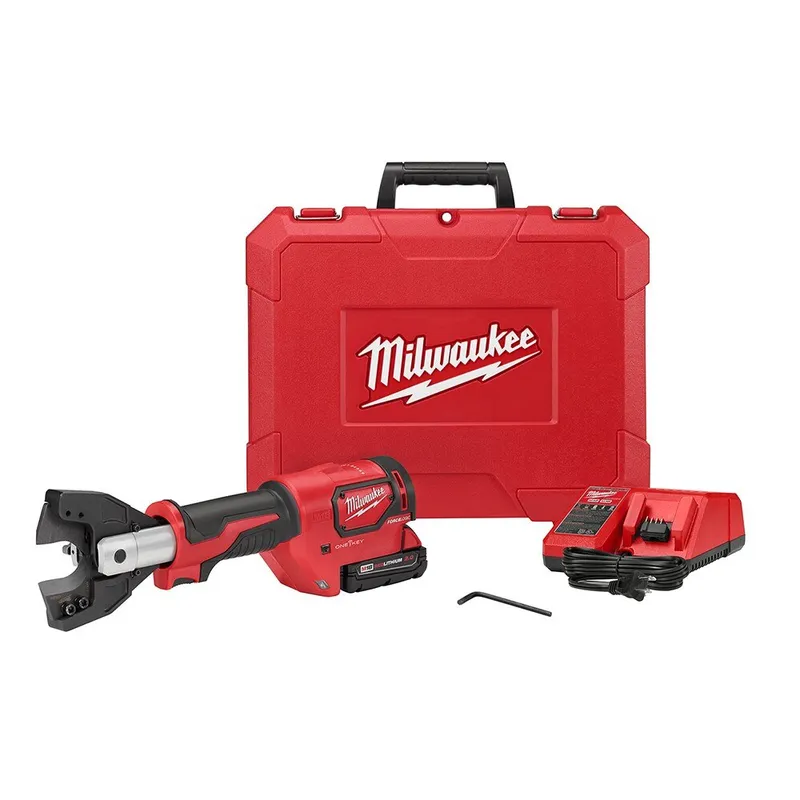 Milwaukee M18 Force Logic Cable Cutter Kit with 750 MCM Cu Jaws