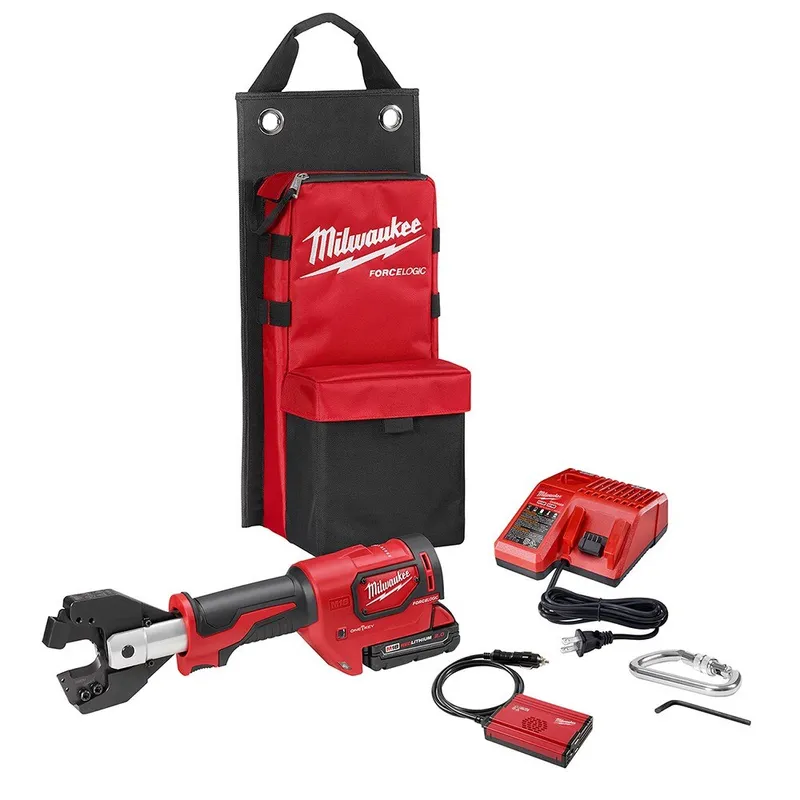 Milwaukee M18 Force Logic Cable Cutter Kit with 477 ACSR Jaws