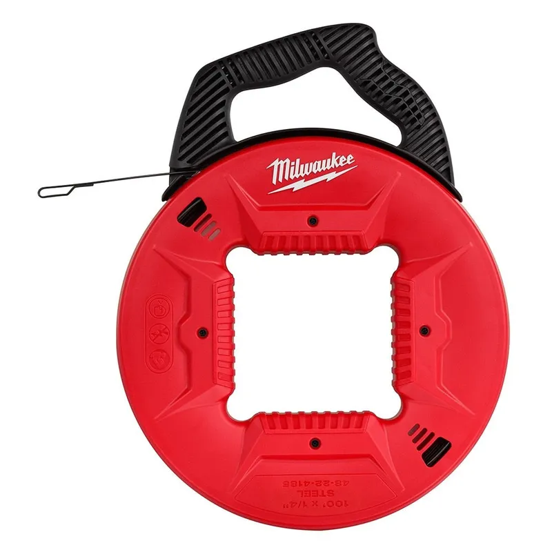 Milwaukee 100' 1/4" Steel Fish Tape