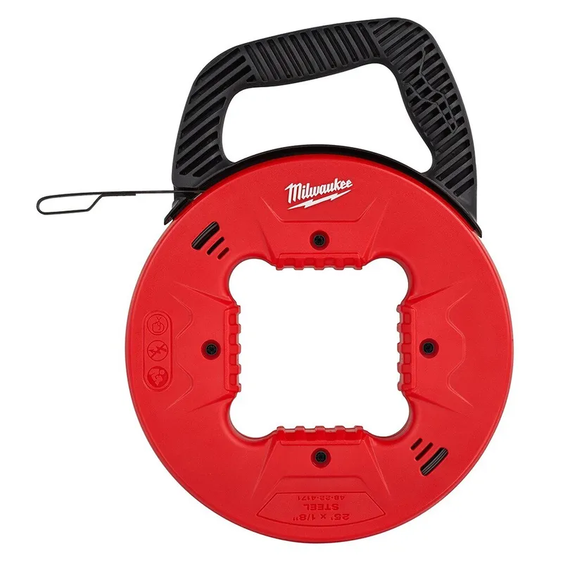 Milwaukee 25' 1/8" Steel Fish Tape