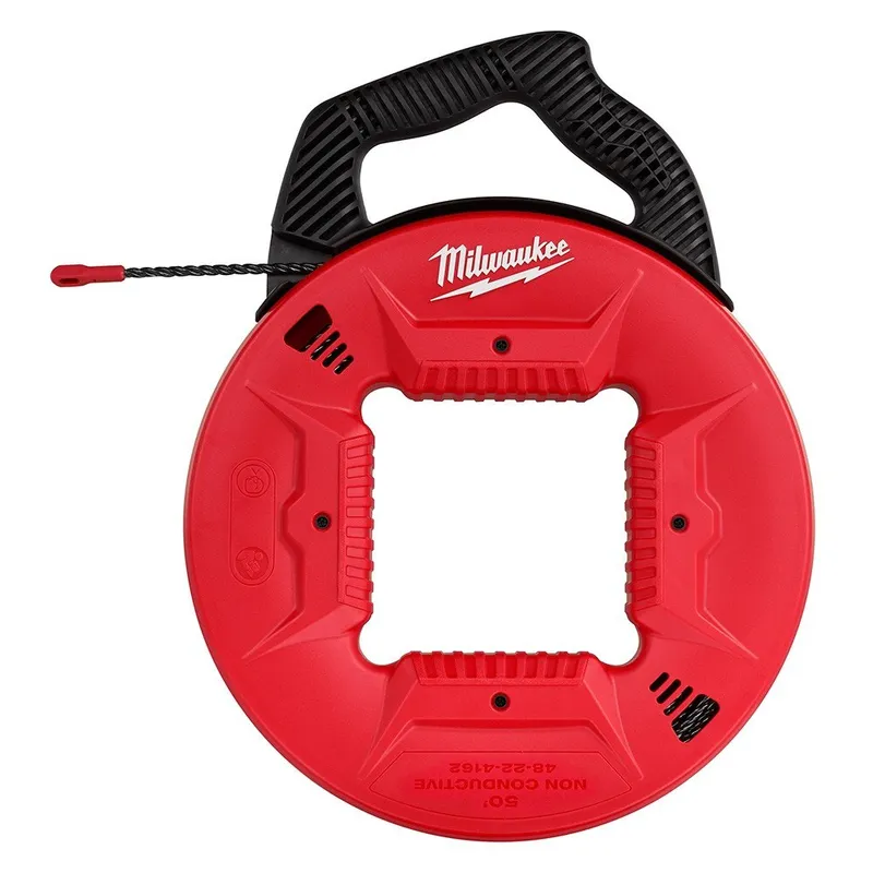Milwaukee 50' Polyester Fish Tape w/ Nonconductive Tip