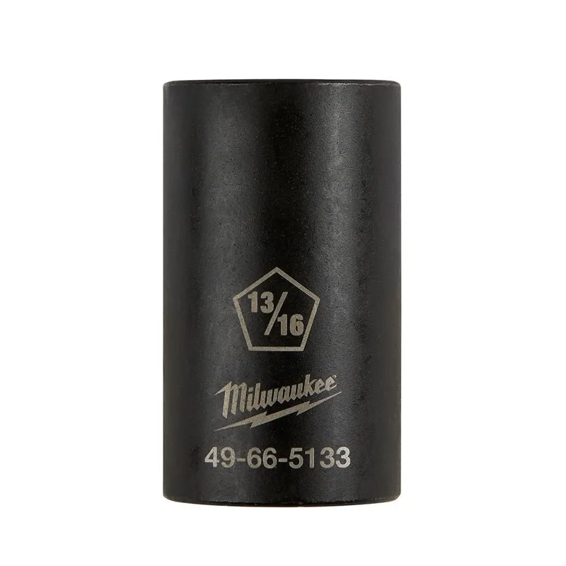 Milwaukee 13/16" x 1/2" Drive Shockwave Lineman's 5 Point Penta Socket