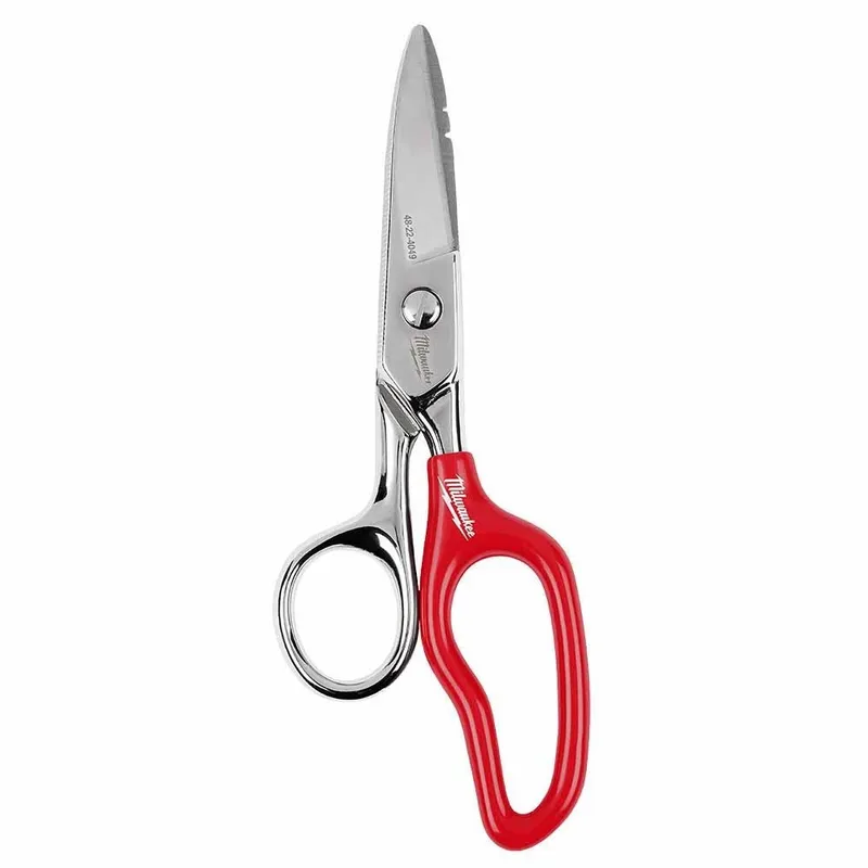 ELECTRICIAN SCISSORS WITH EXTNDED HANDLE