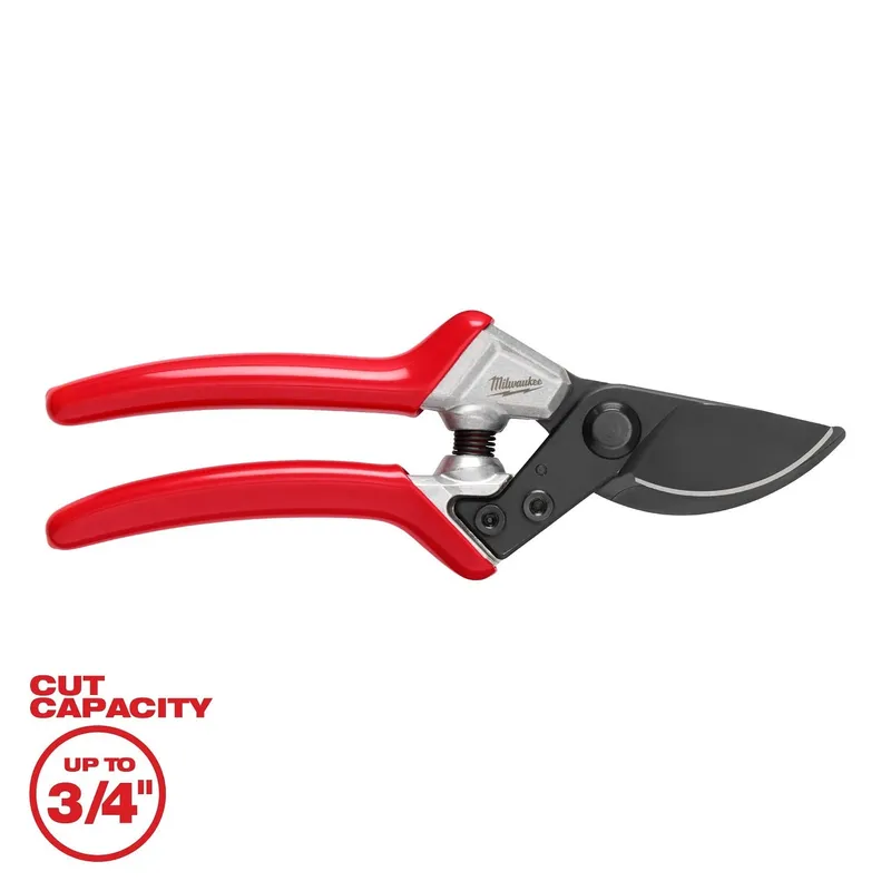 Milwaukee 3/4" Pruner – Durable, Ergonomic Hand Pruner for Effortless, Precise Cuts