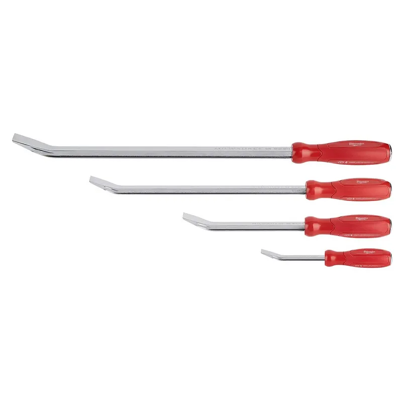 Milwaukee 4 Piece Pry Bar Set