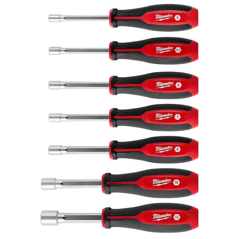 Milwaukee 7pc Metric HollowCore Nut Driver Set