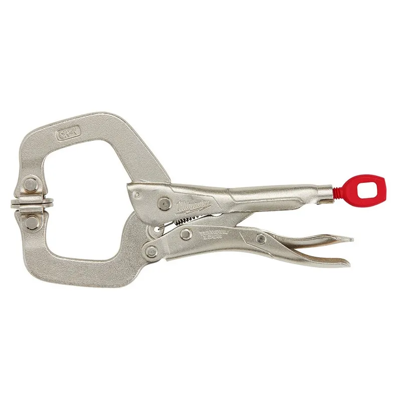 Milwaukee 6 INCH TORQUE LOCK LOCKING C-CLAMP WITH SWIVEL JAWS