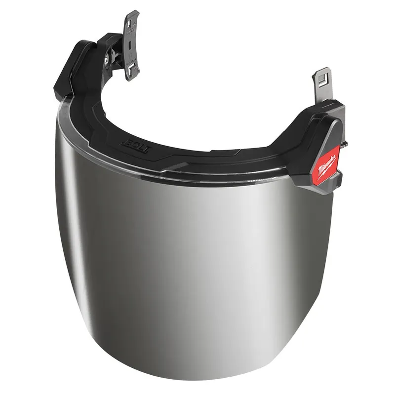 Milwaukee BOLT Full Face Shield - Mirrored Dual Coat Lens (Compatible with Milwaukee BOLT Safety Helmets & BOLT Hard Hats)