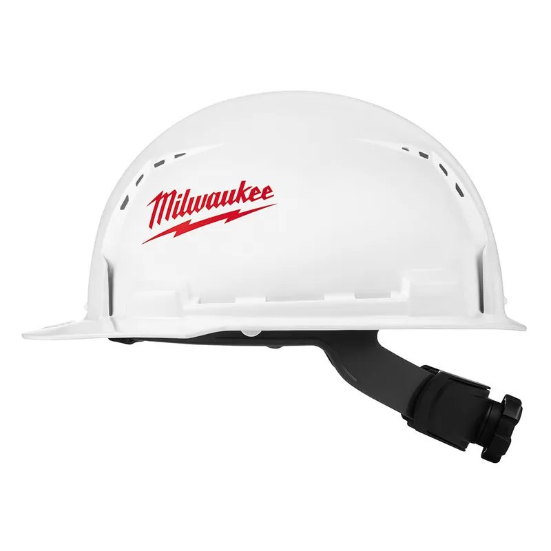Milwaukee Front Brim Vented Hard Hat with BOLT Accessories – Type 1 Class C