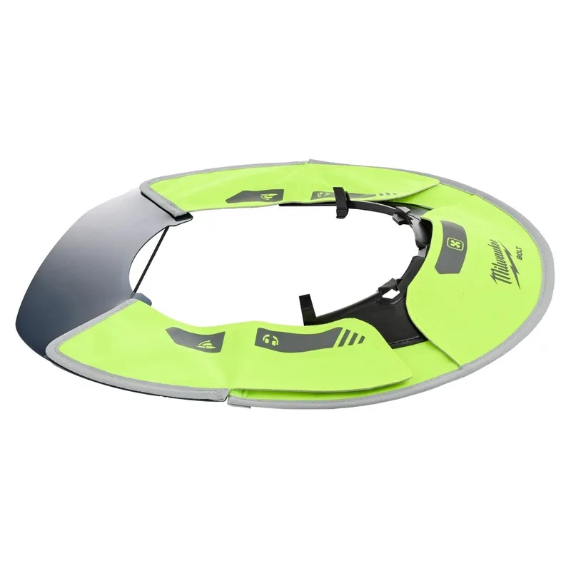 Milwaukee BOLT Sun Visor Hard Hat Accessory with 360 Degree UV Protection