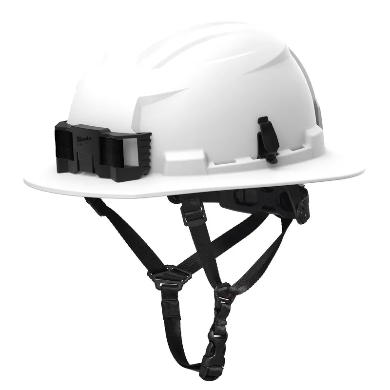 Milwaukee BOLT White Full Brim Safety Helmet – Type 2, Class E