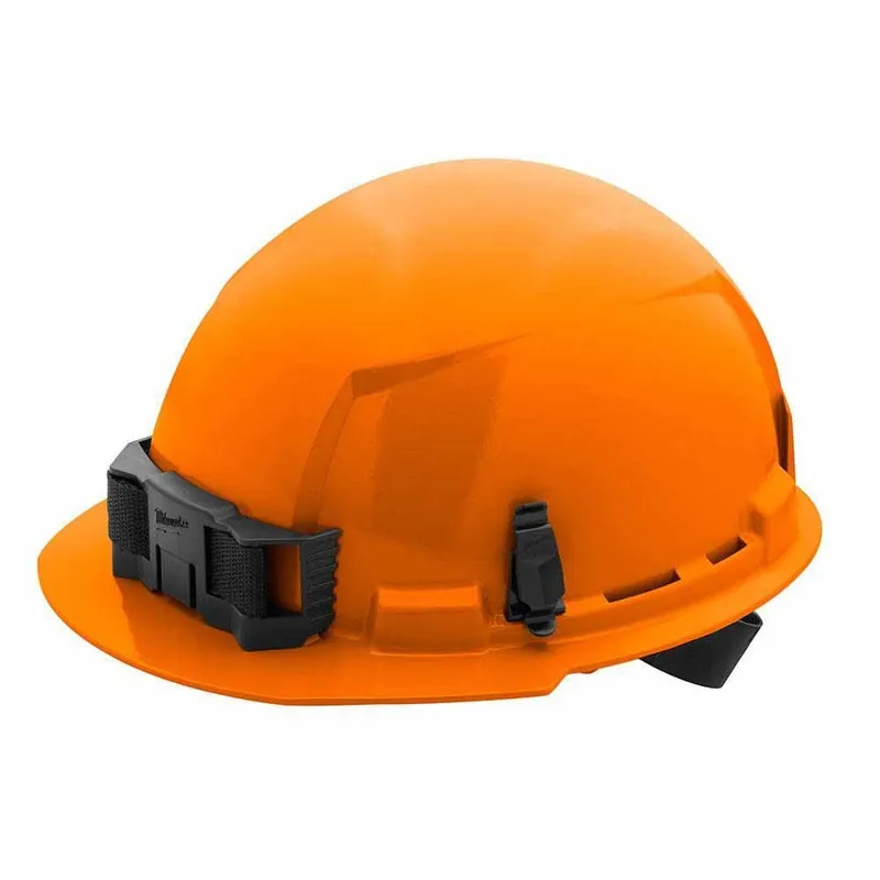 Milwaukee Orange Front Brim Hard Hat with 4PT Ratcheting Suspension – Type 1 Class E