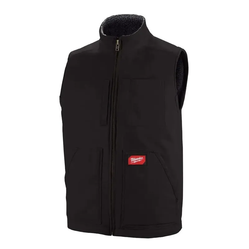 Milwaukee Heavy Duty Sherpa-Lined Vest - Black M