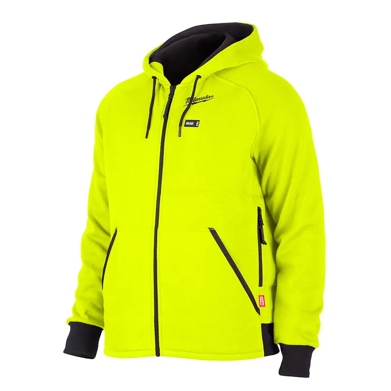 Milwaukee M12 Heated Hoodie Hi-Vis (Hoodie Only) – L