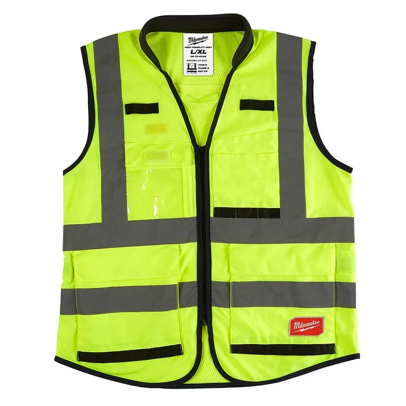Milwaukee High Visibility Yellow Performance Safety Vest - L/XL