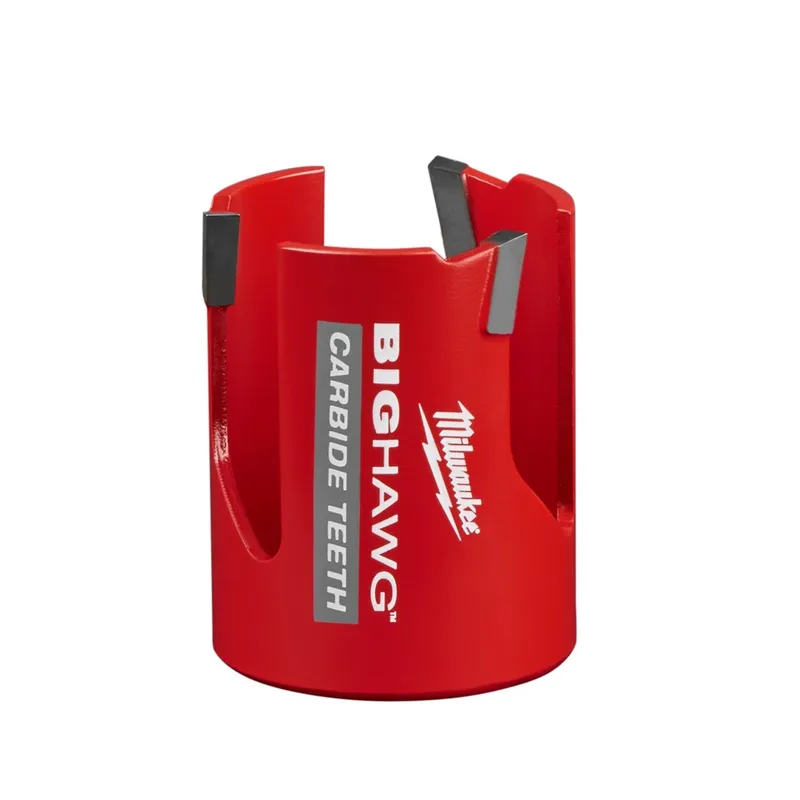 Milwaukee 2-1/8" Big Hawg with Long Life 10X Larger Carbide Teeth