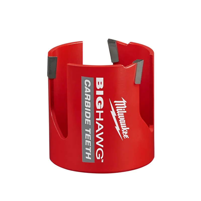 Milwaukee 2-9/16" Big Hawg with Long Life 10X Larger Carbide Teeth