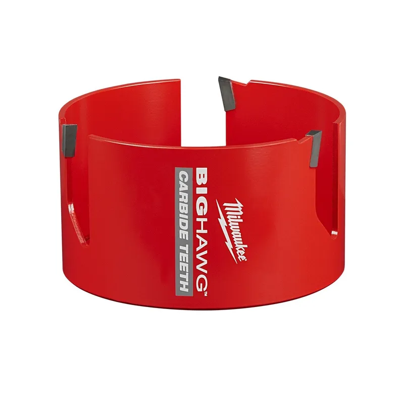 Milwaukee 4-5/8" Big Hawg with Long Life 10X Larger Carbide Teeth