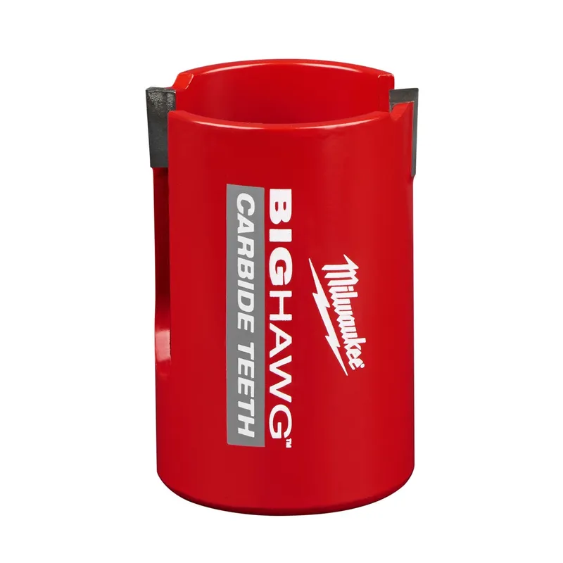 Milwaukee 1-3/4" Big Hawg with Long Life 10X Larger Carbide Teeth