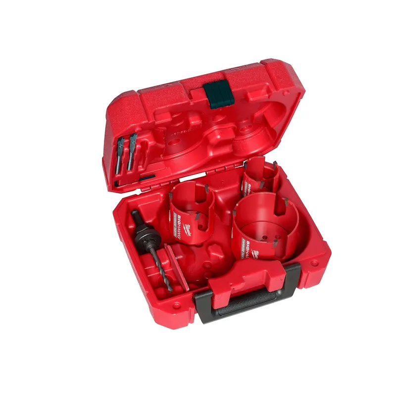 Milwaukee 7 Piece Big Hawg with Long Life 10X Larger Carbide Teeth Kit