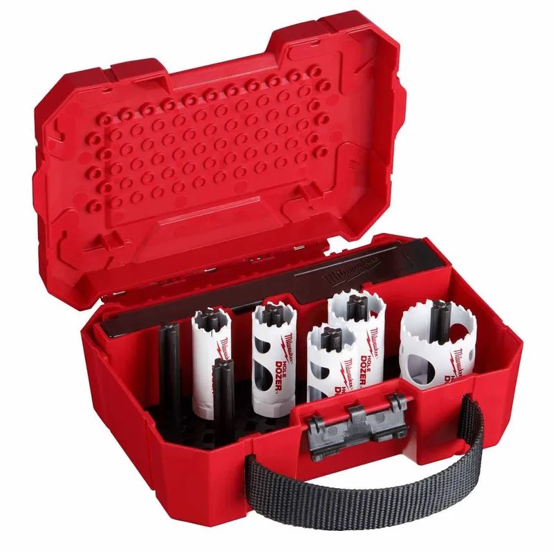 9 PC HOLE DOZER BI-METAL HOLE SAW KIT