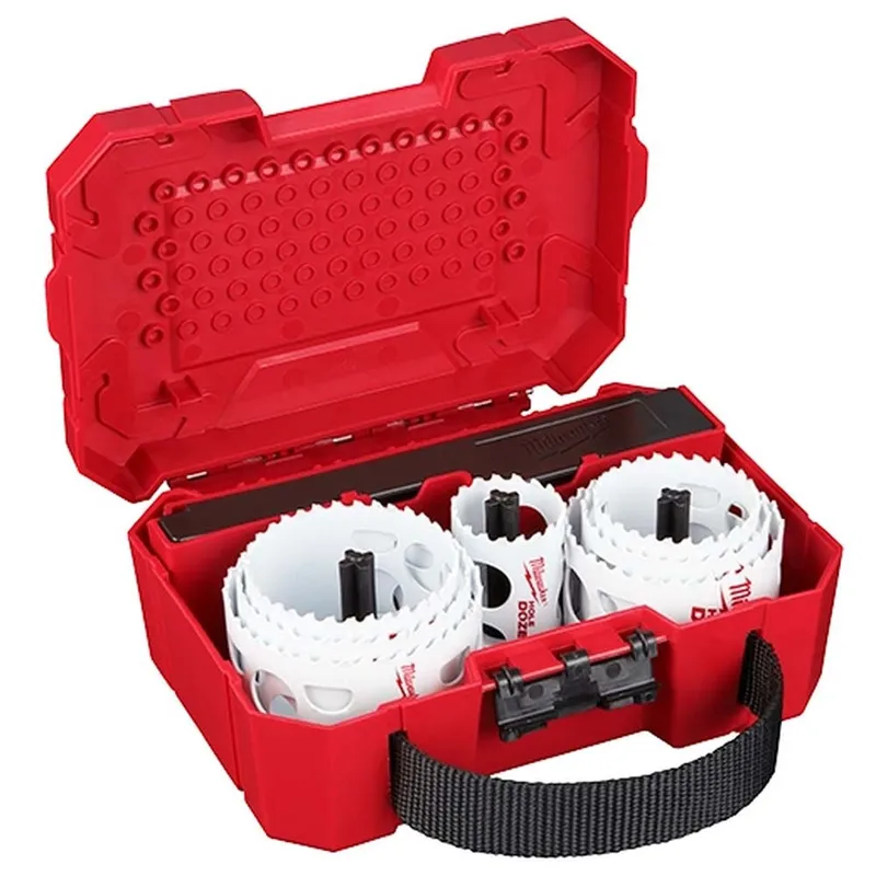 Milwaukee 11 Piece Bi-Metal Hole Saw Set with Case
