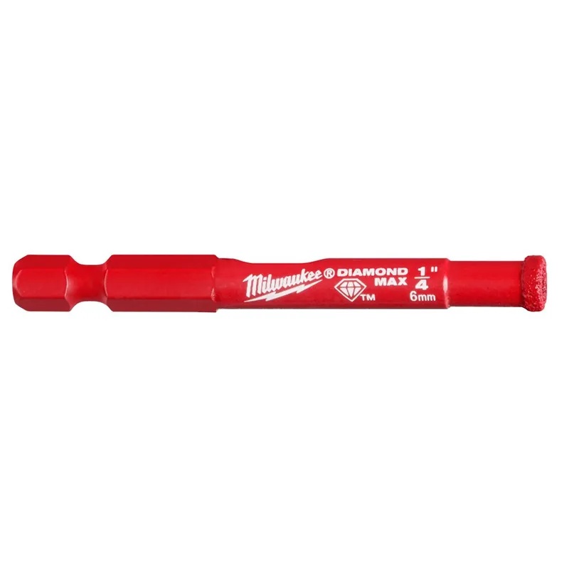 Milwaukee 1/4" Diamond Max Hole Saw