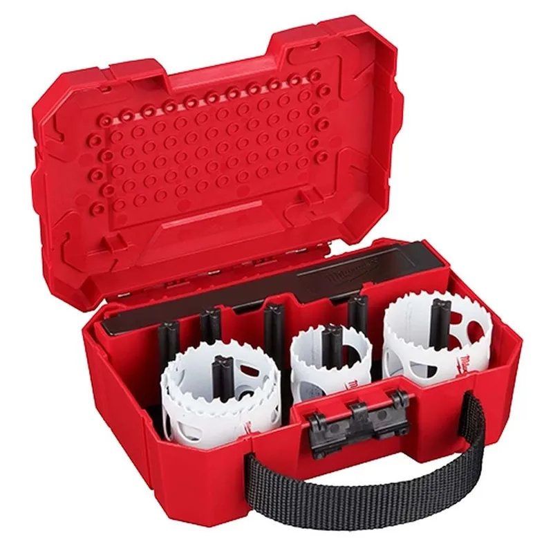 Milwaukee 8 Piece HOLE DOZER Kit with Bi-Metal Hole Saws