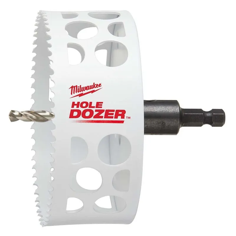 Milwaukee 4-1/2" HOLE DOZER Bi-Metal Hole Saw with Arbor