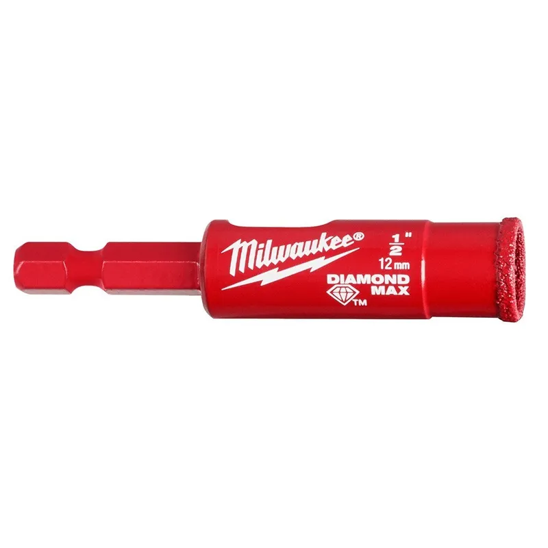 Milwaukee 1/2" Diamond Max Hole Saw