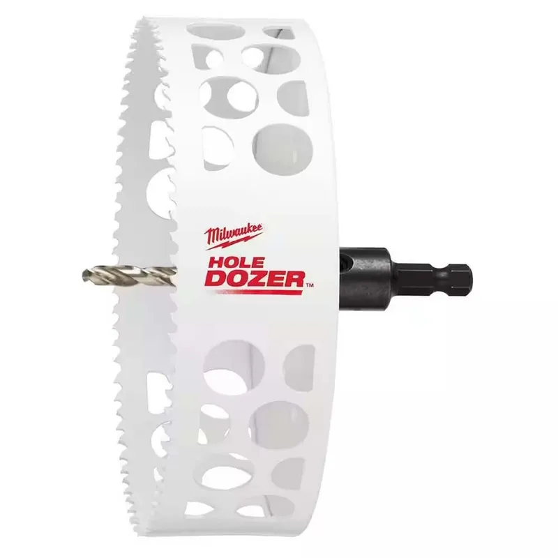 Milwaukee 6" Hole Dozer Bi-Metal Hole Saw with Arbor