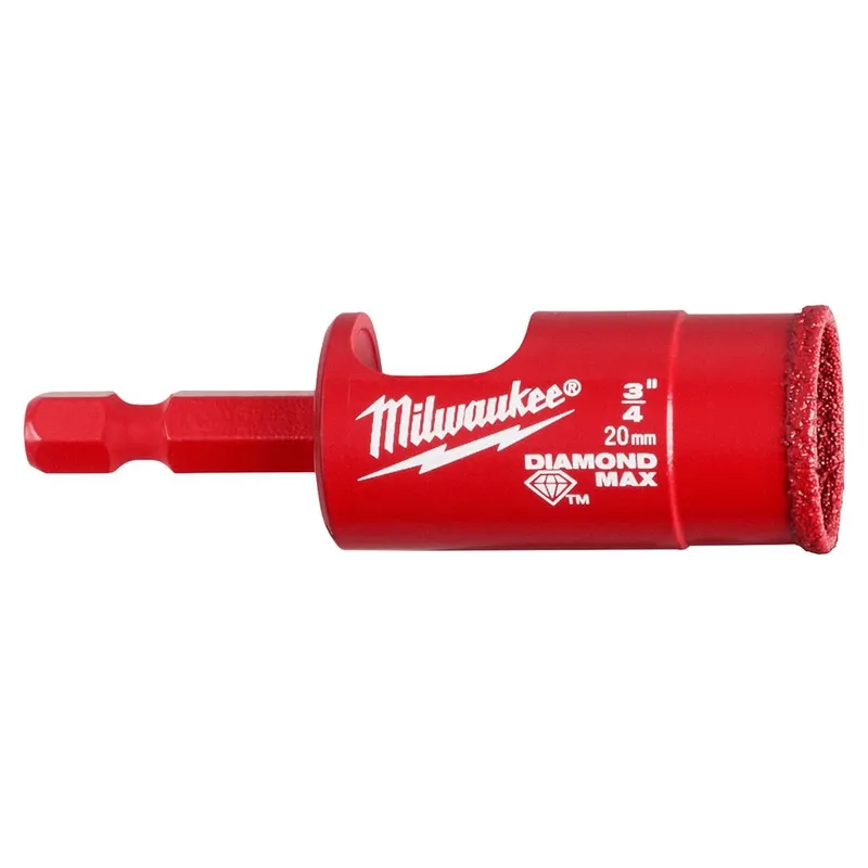Milwaukee 3/4" Diamond Max Hole Saw