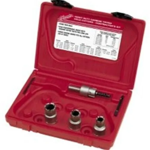 Milwaukee Carbide Cutter Kit For Sheet Metal 5 Piece
