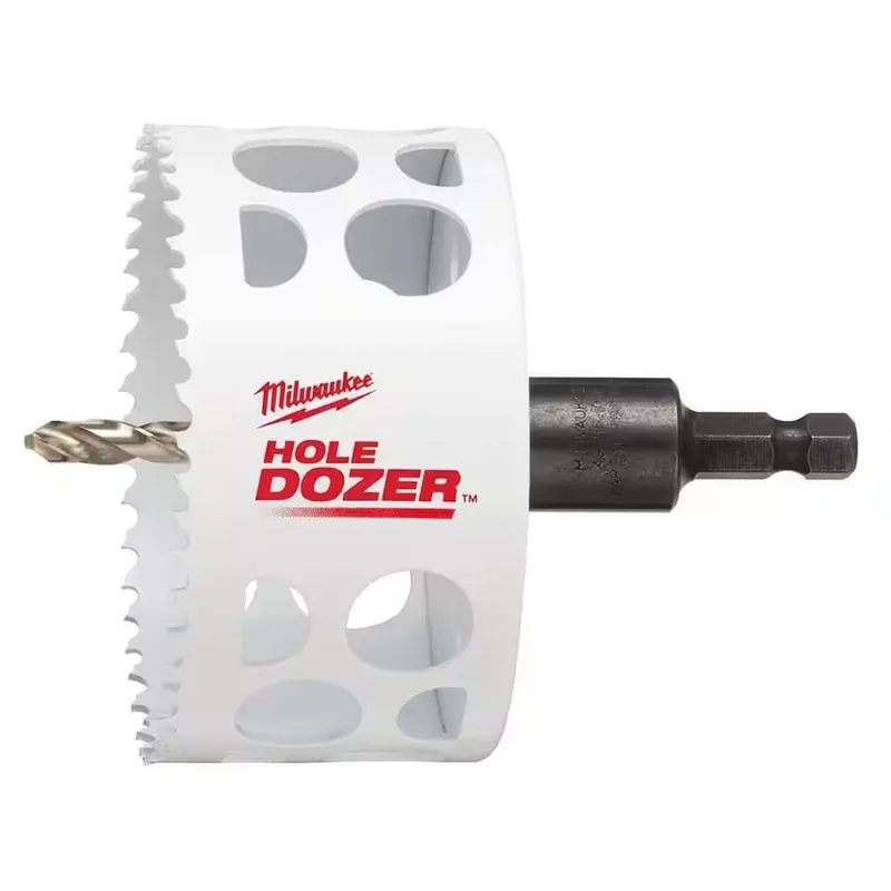 Milwaukee 3-1/2" HOLE DOZER Bi-Metal Hole Saw with Arbor