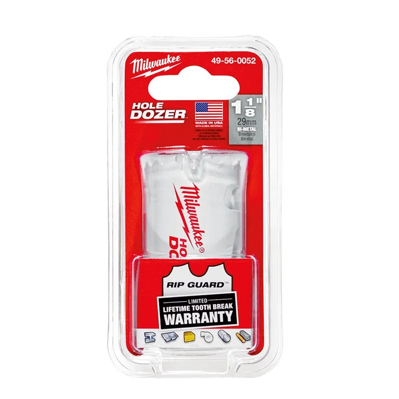 ICE HARDENED HOLE SAW 1-1/8IN