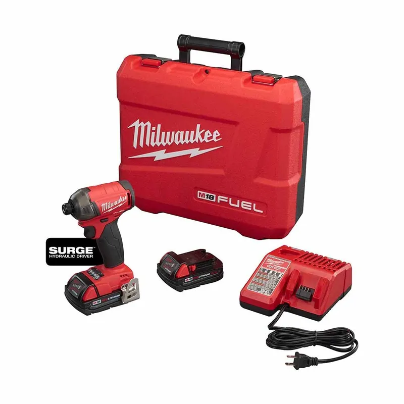 Milwaukee M18 FUEL SURGE 1/4" Hex Hydraulic Driver Kit