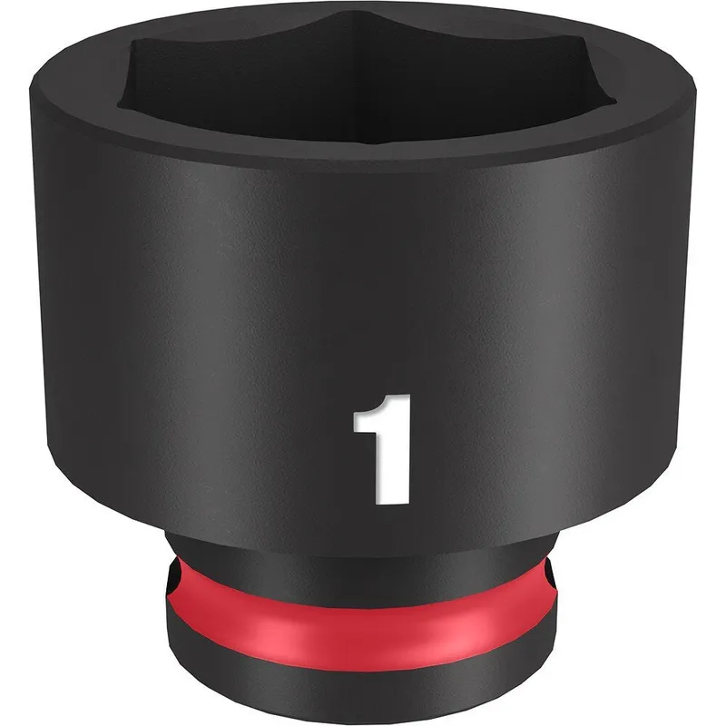 Milwaukee SHOCKWAVE Impact Duty 3/8" Drive 1" Standard 6 Point Socket